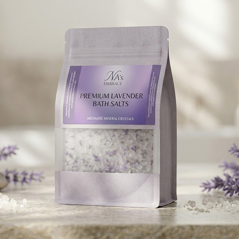 Custom Bath Salt Packaging Bag