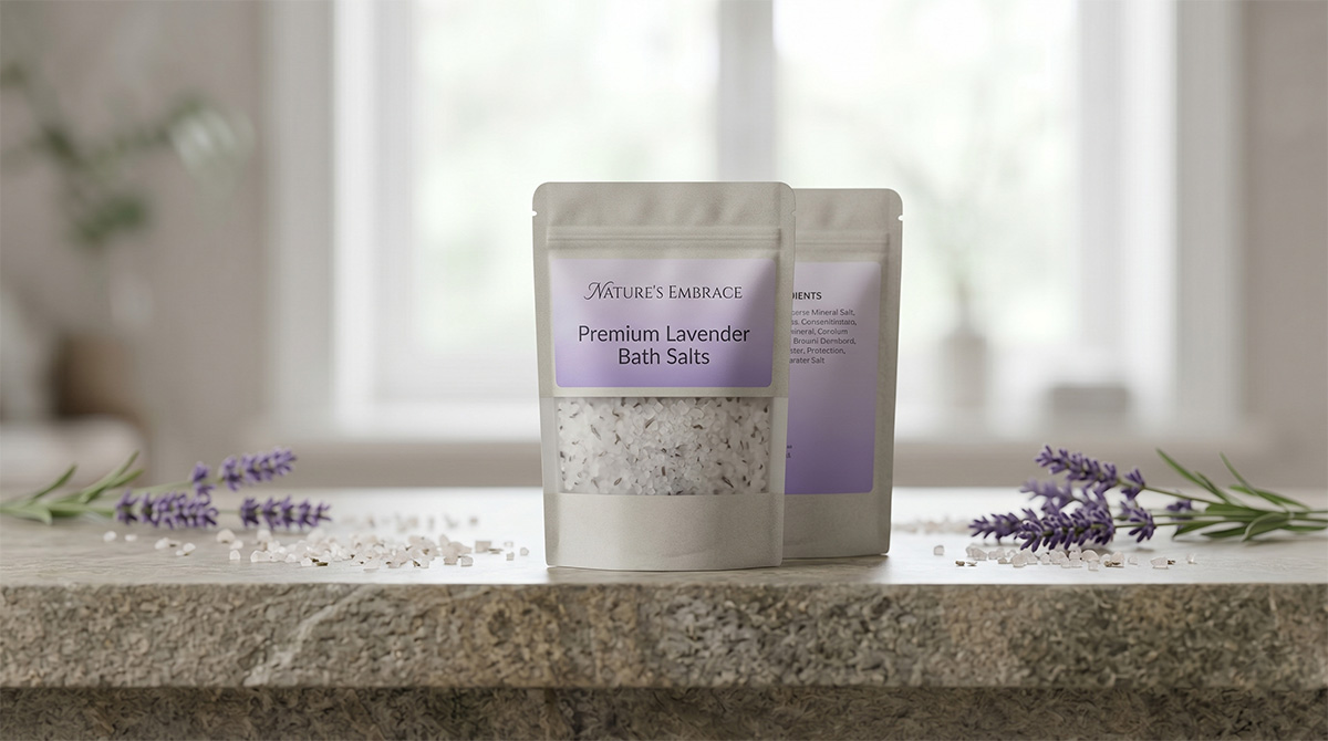 Stand-up Pouch for Bath Salts