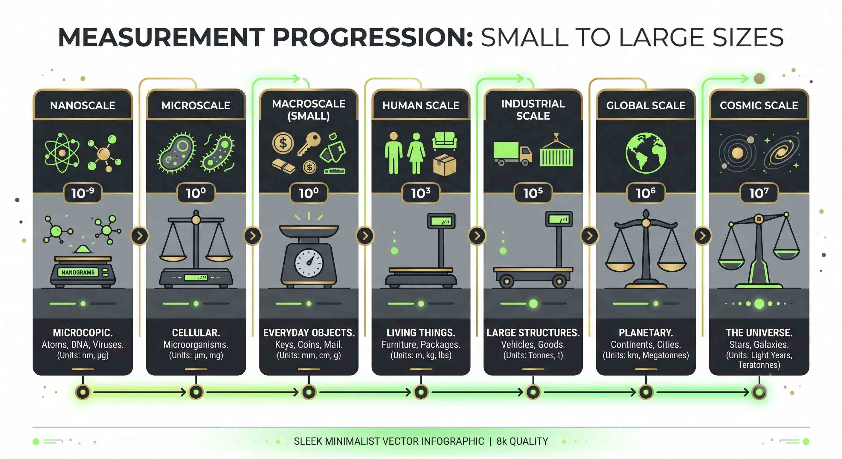 infographic chart showing weed measurement sizes from a dime bag to a zip in grams