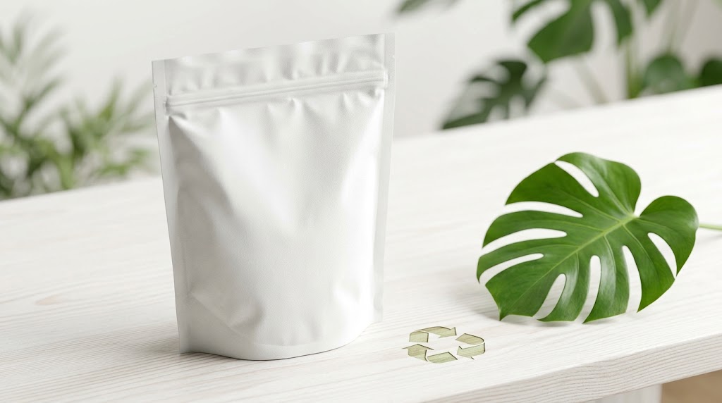Eco-friendly Mono-PE recyclable protein powder bag