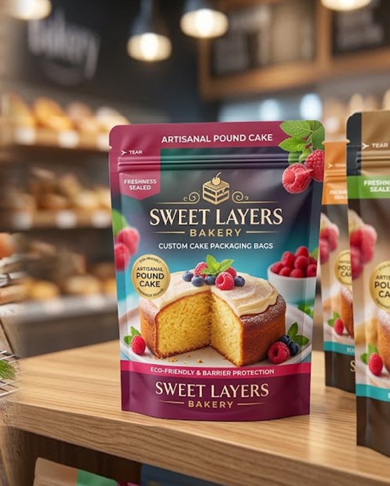 Custom Cake Packaging Bag