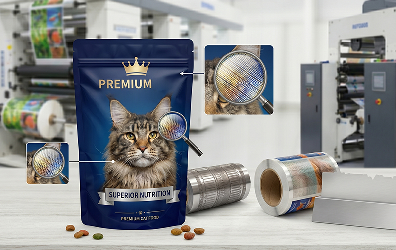 Rotogravure pet-packaging production reference.