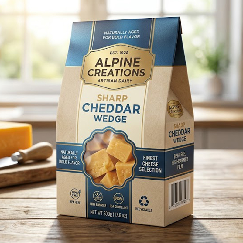 Square Bottom Cheese Bag