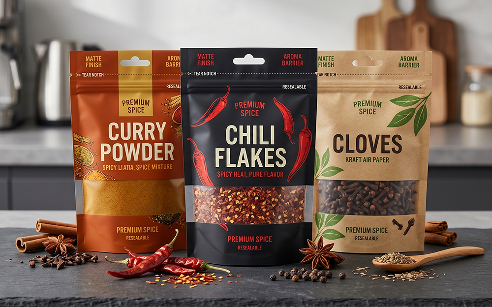 Professional Spice Packaging