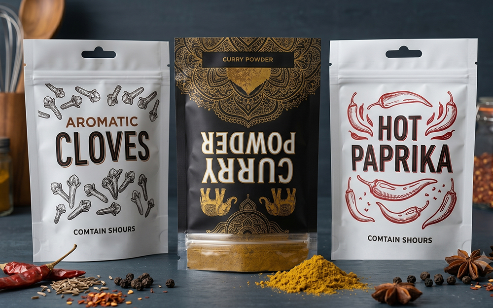 Flat & Sachet Spice Formats