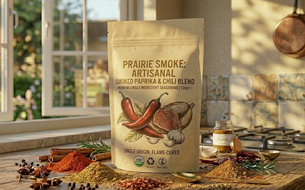Artisanal Kraft Spice Bags