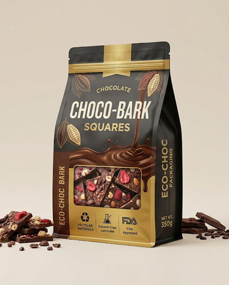 Custom Chocolate Packaging Bags