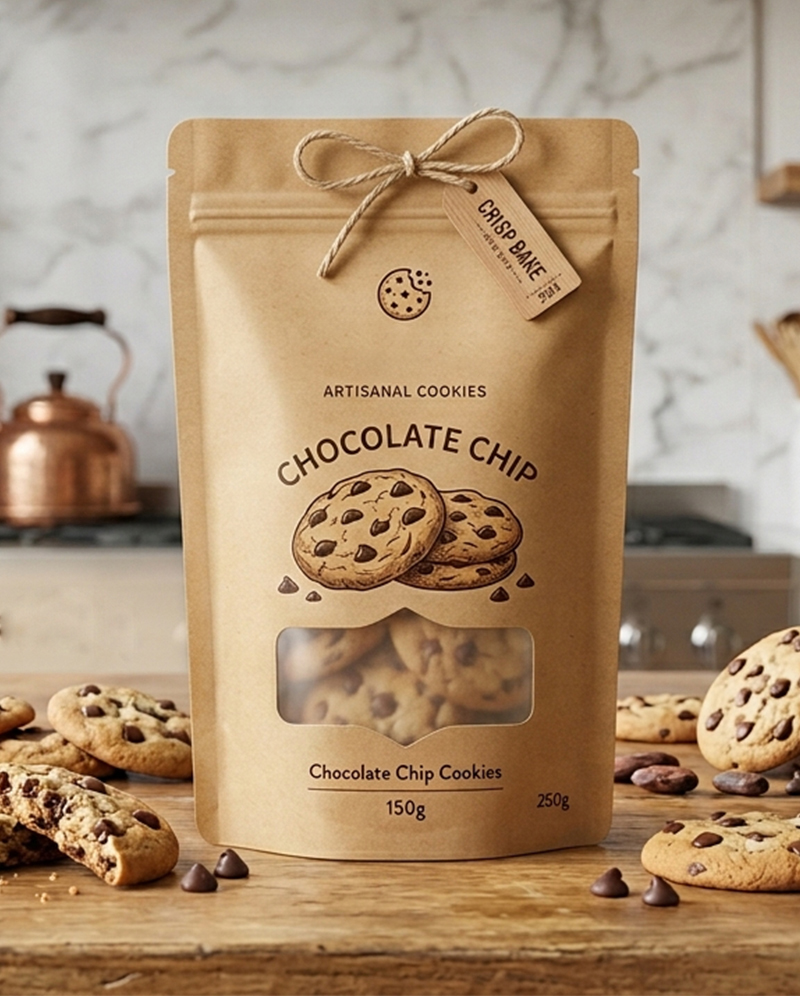 Matte Finishes for Custom Cookie Bags