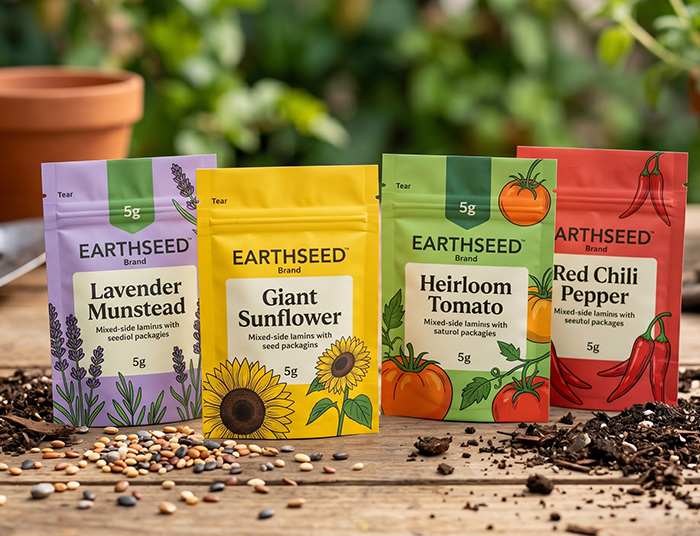 Stand-Up Seed Pouches