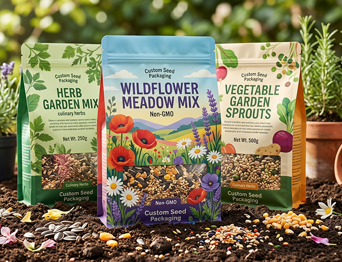 8-Side Seal Seed Bags