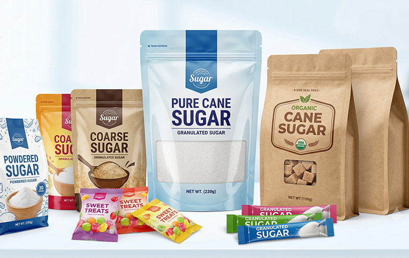 Custom Sugar Packaging Features
