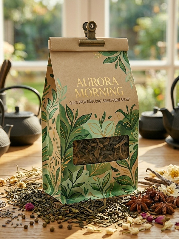 Custom Tea Bags Packaging