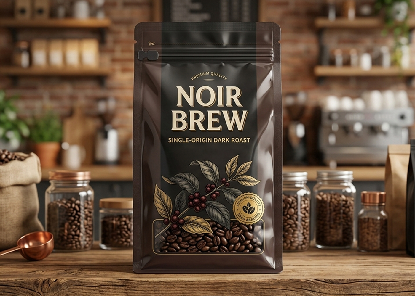 Artisanal Coffee & Bakery Packaging
