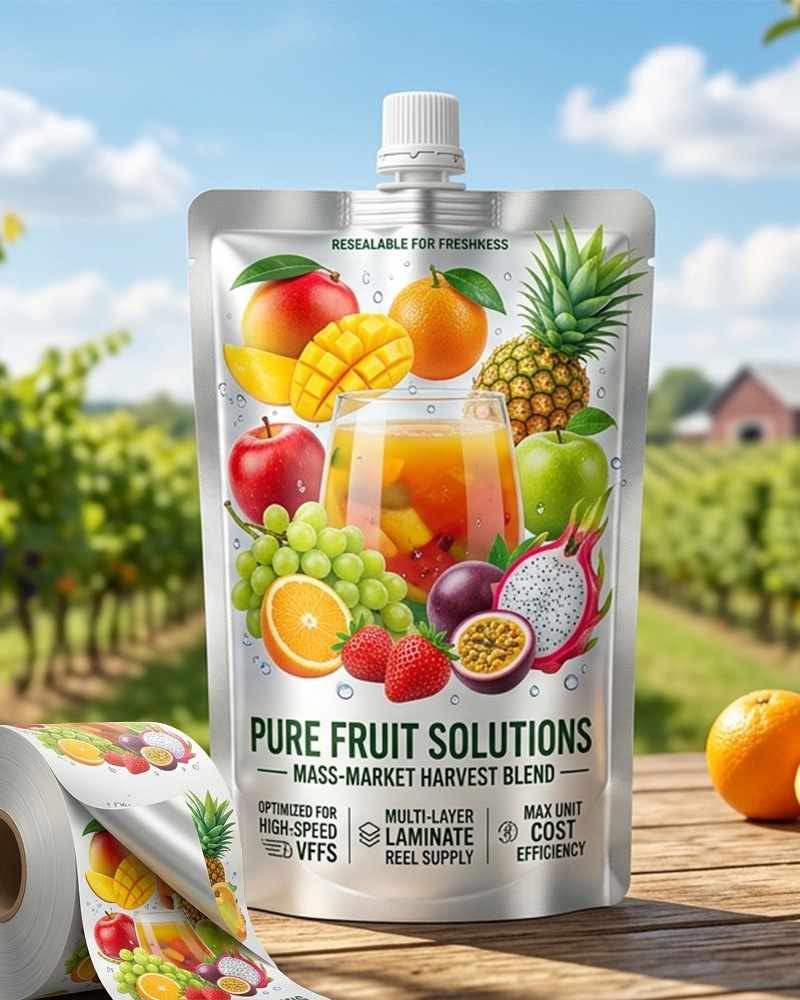 Flexible Juice Roll Stock Film