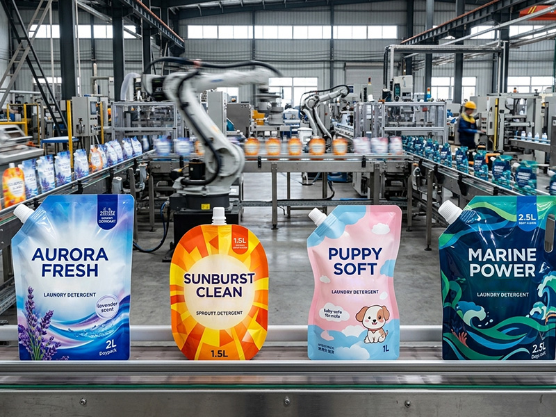 Automated Spout Pouch Filling Optimization