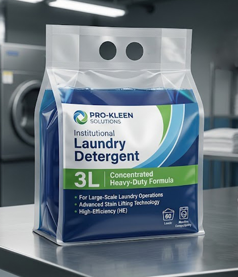 Side Gusseted Detergent Bag