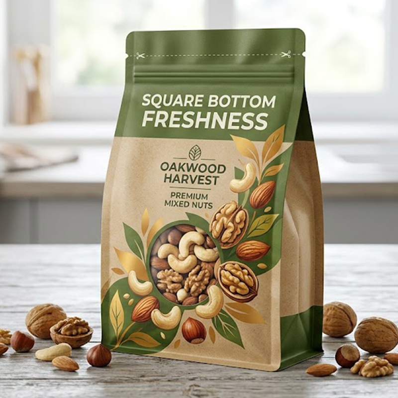 Side Gusset Bag for Nuts